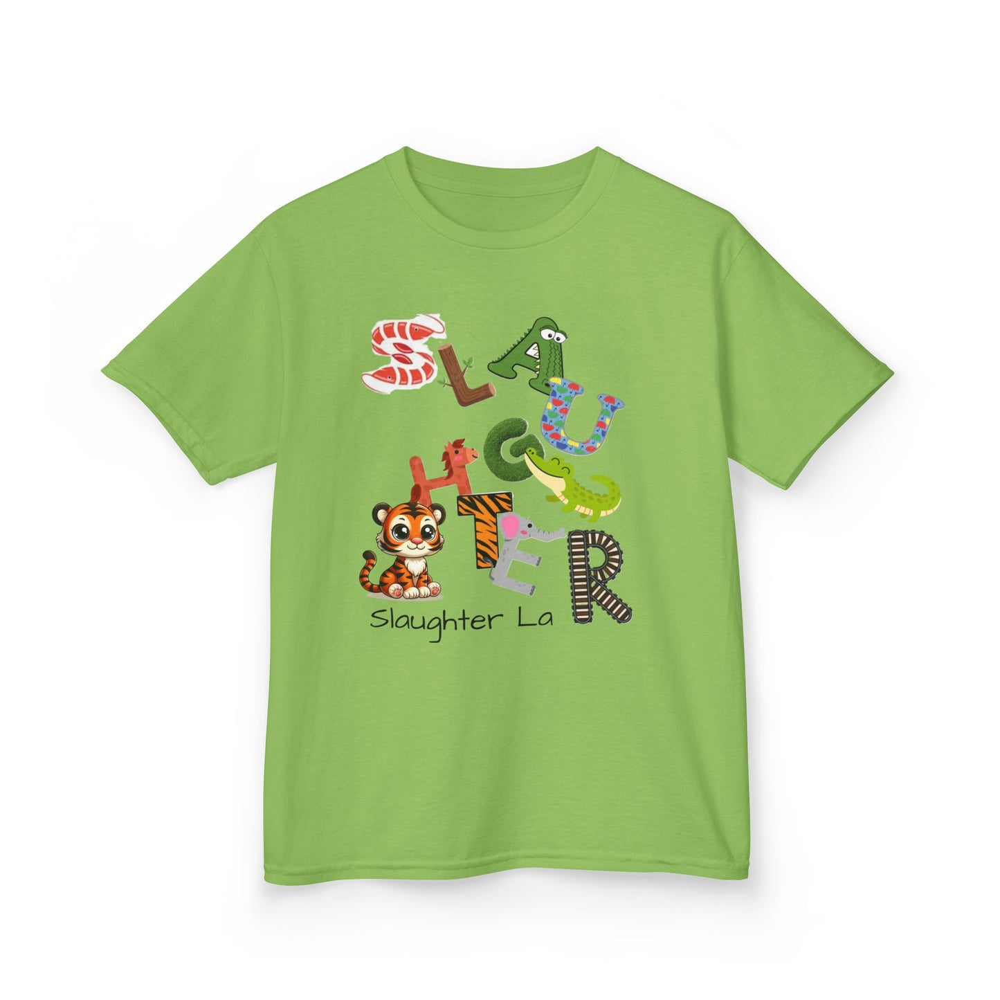 Kid's Slaughter Alphabet Tee
