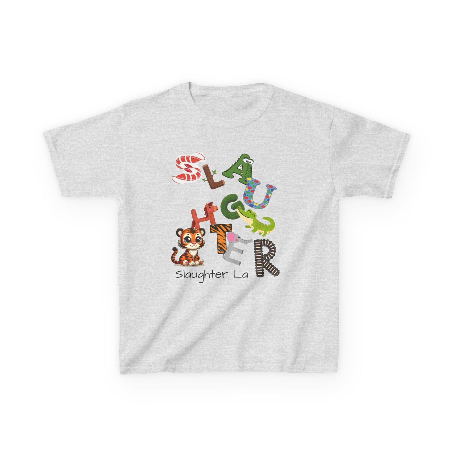 Kid's Slaughter Alphabet Tee