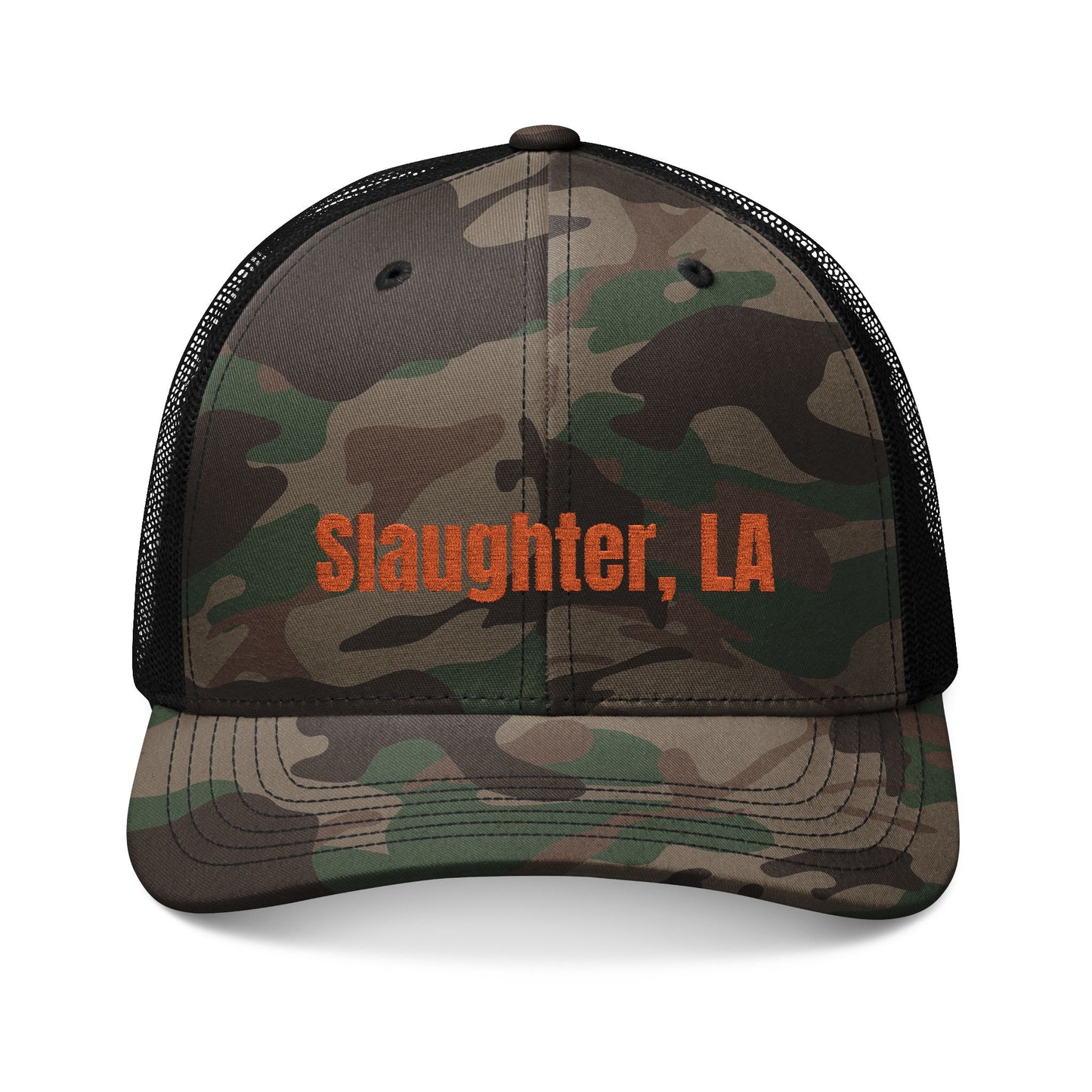 Camouflage Embroidered Cap