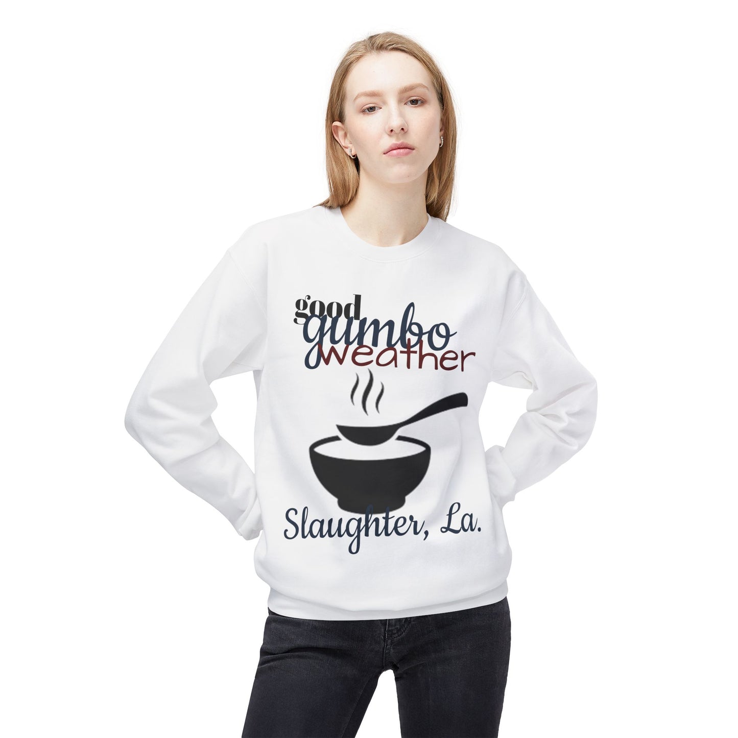 Women's "Good Gumbo Weather" Sweatshirt