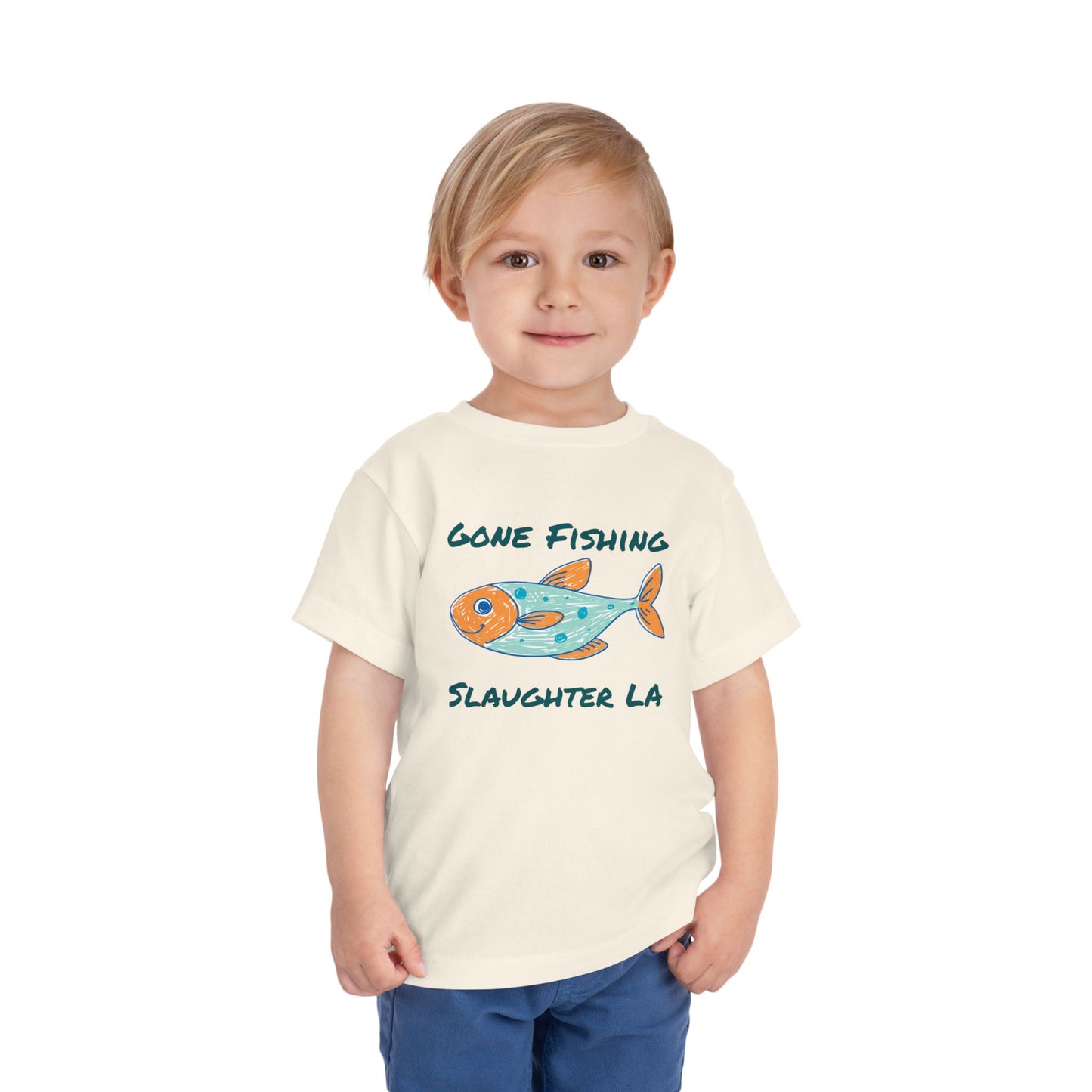 Toddler Gone Fishing Tee