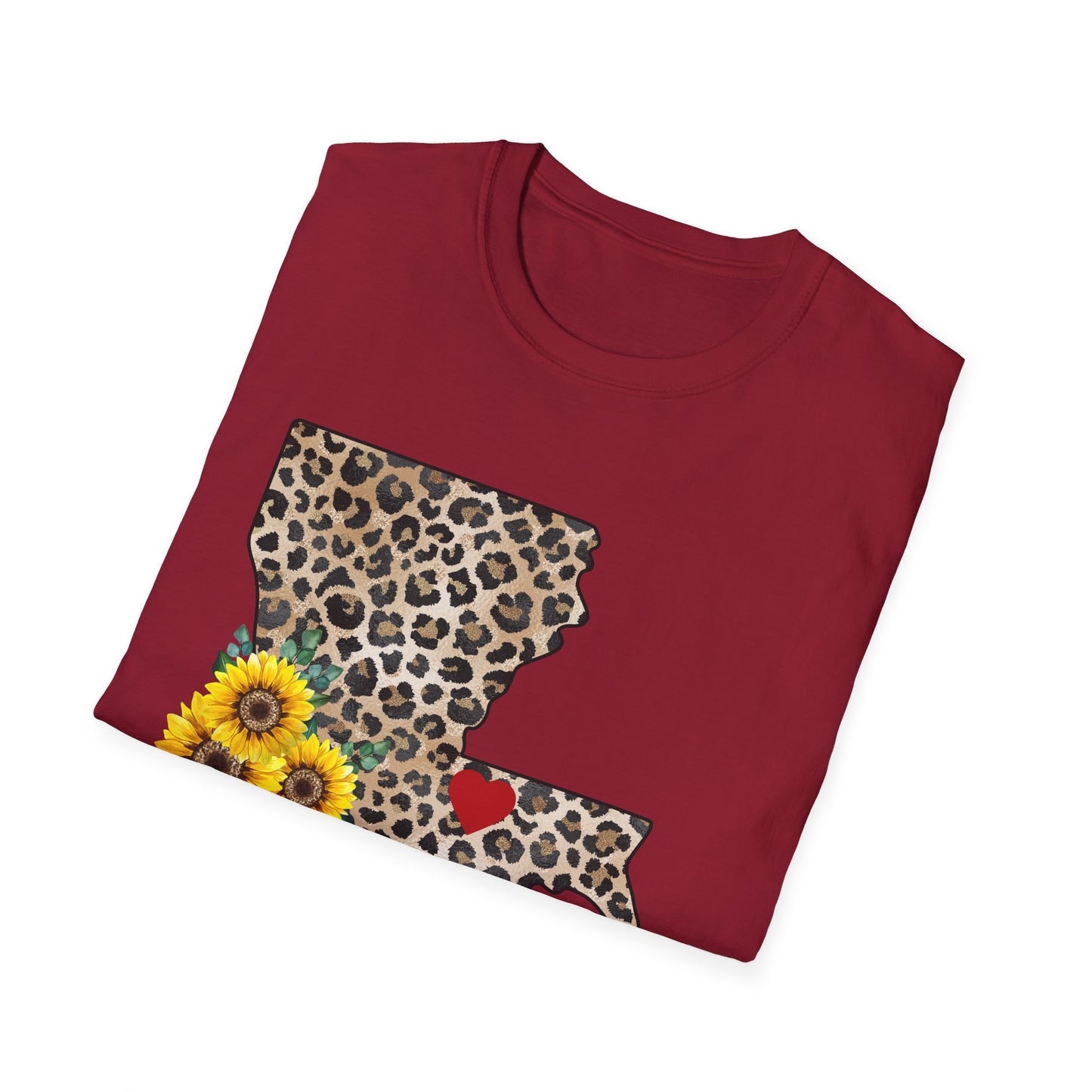 Women's LA Leopard Print Tee