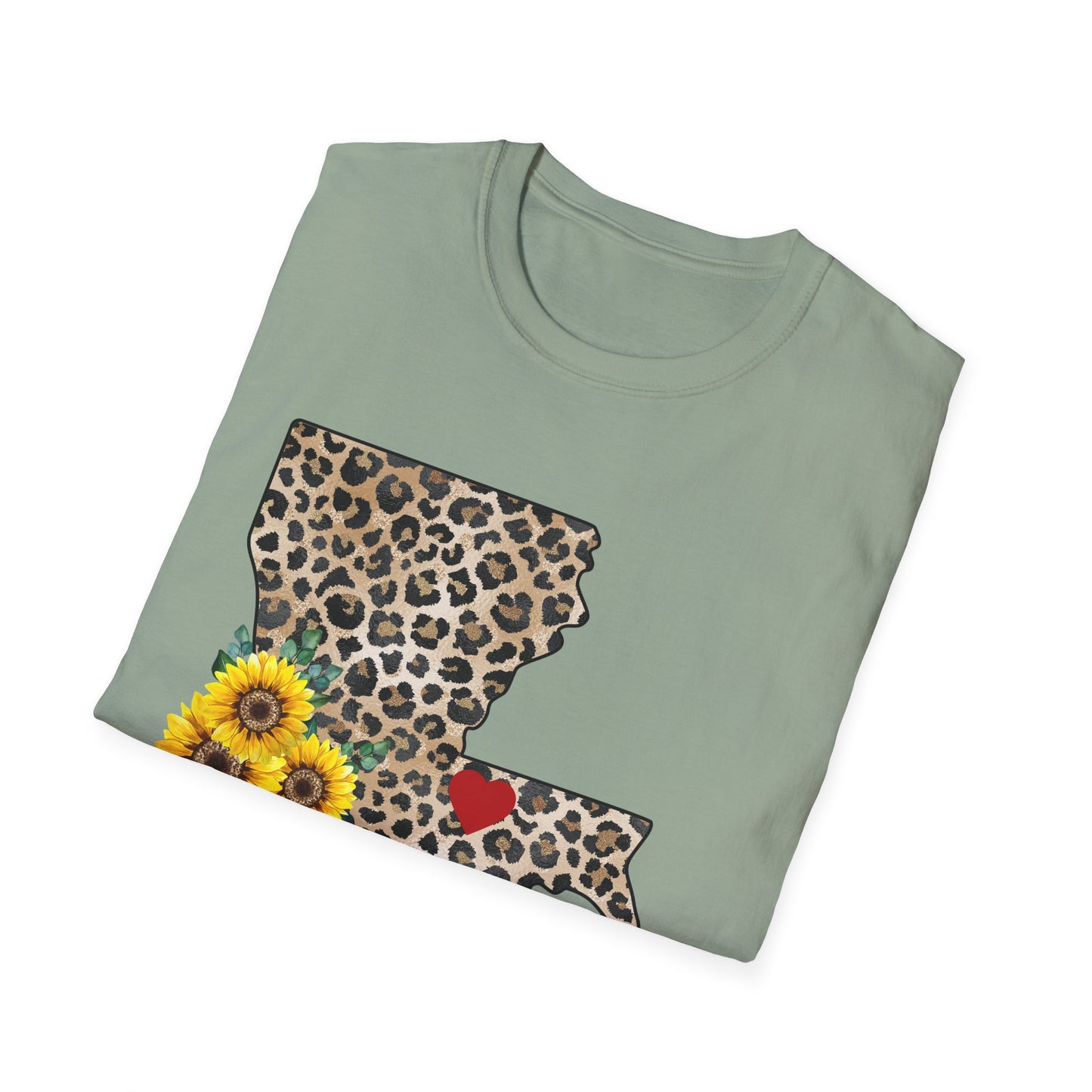 Women's LA Leopard Print Tee