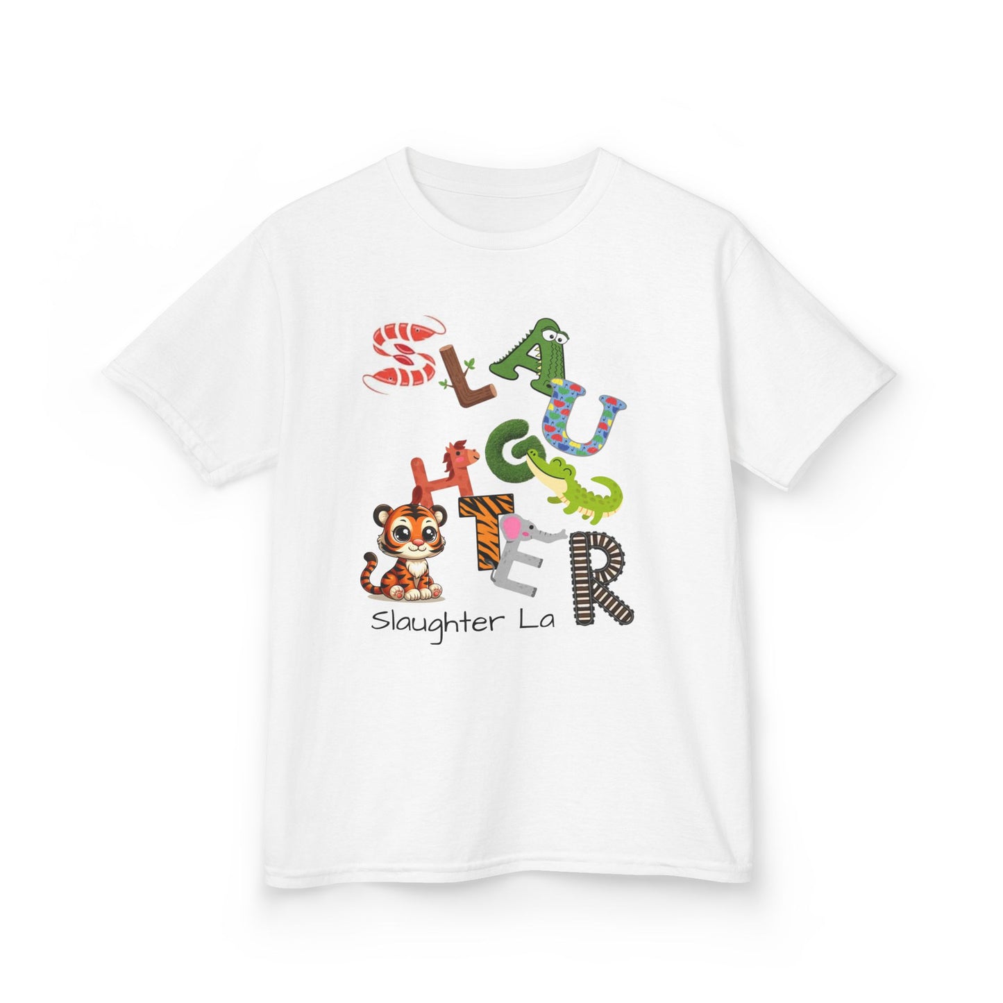 Kid's Slaughter Alphabet Tee