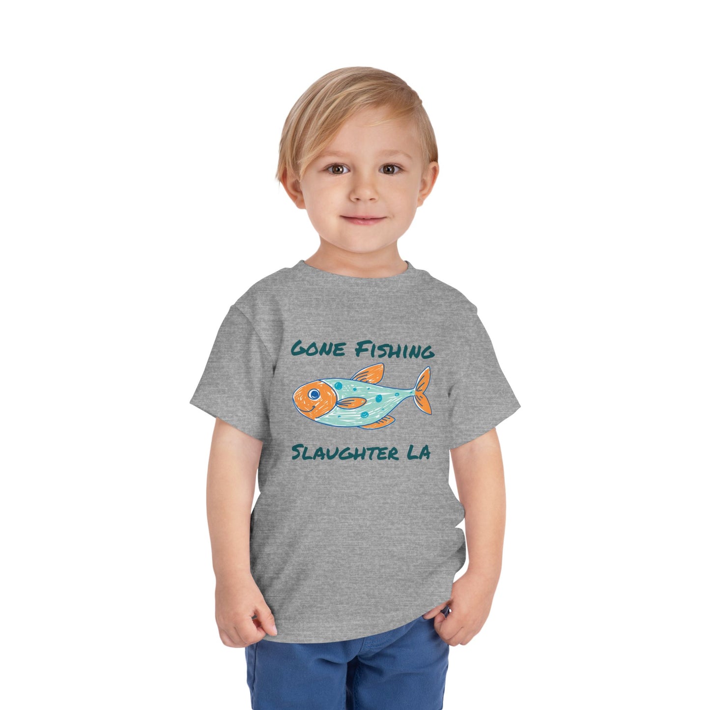 Toddler Gone Fishing Tee