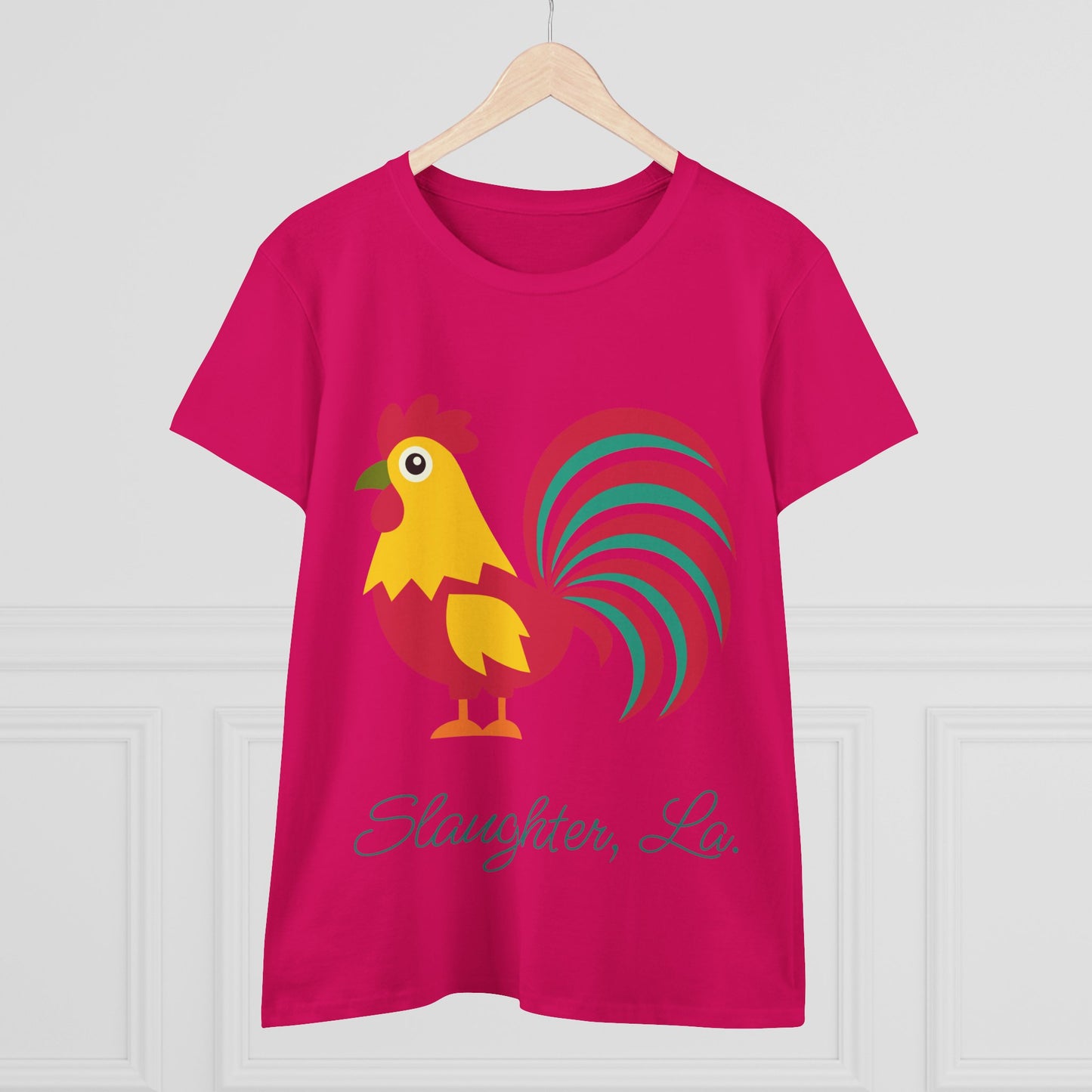 Women's Colorful Chicken Tee