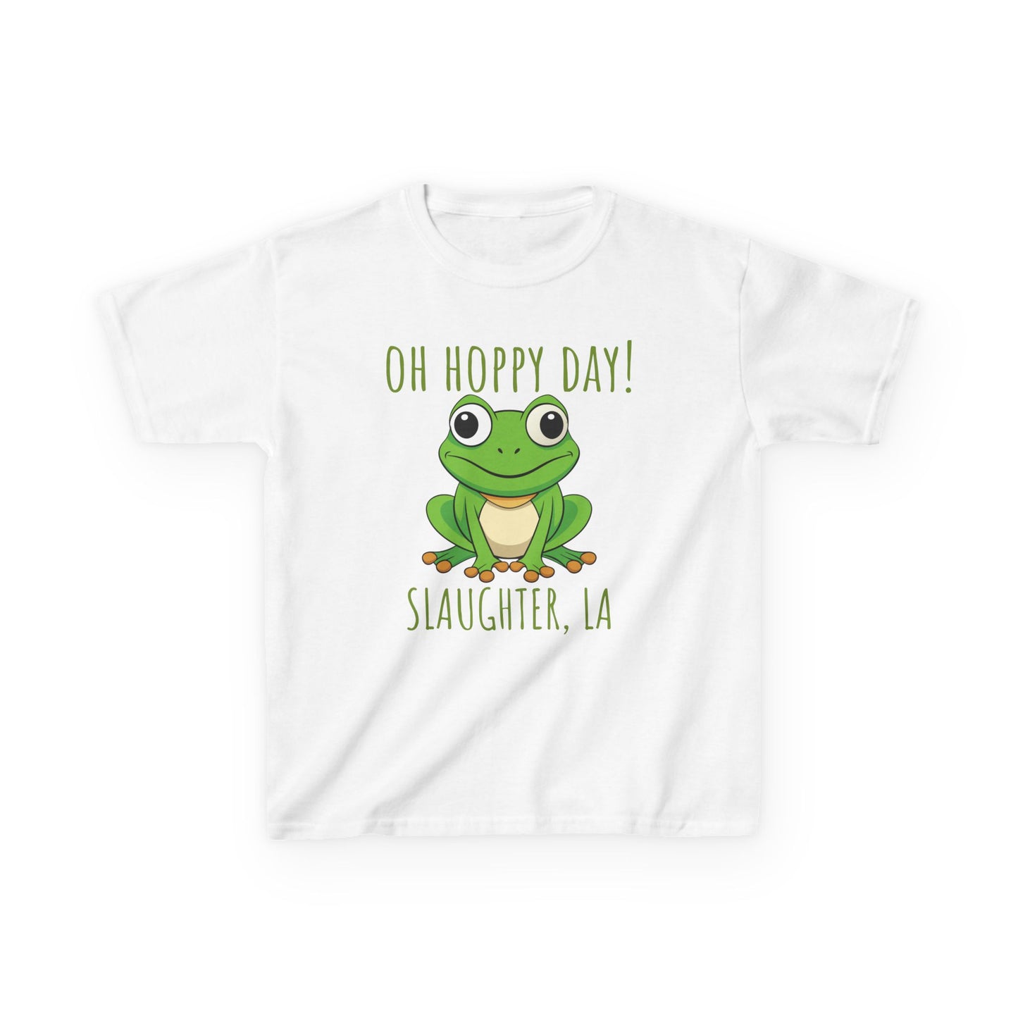 Kid's Frog "Oh Hoppy Day" Tee