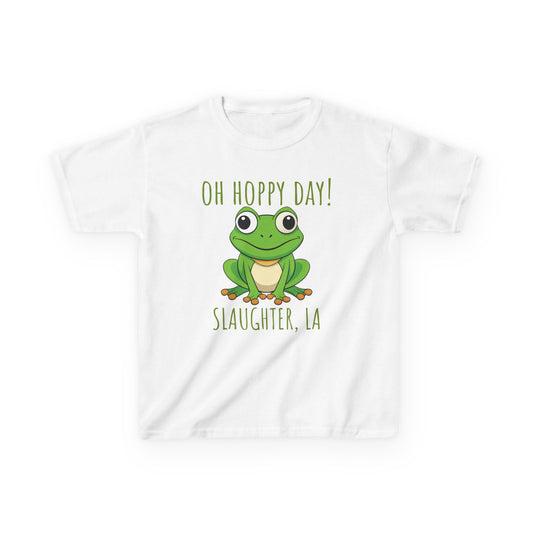 Kid's Frog "Oh Hoppy Day" Tee