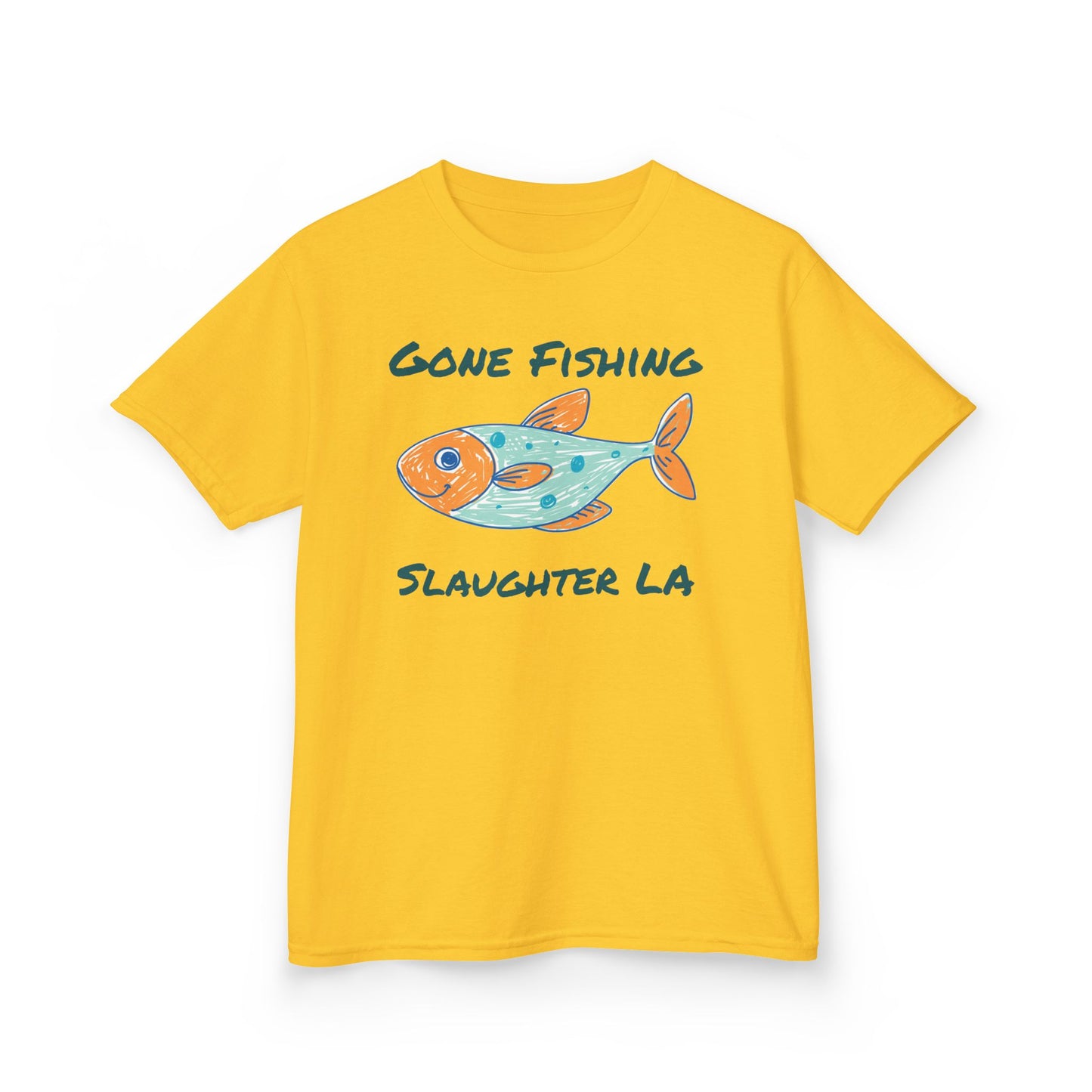 Kid's Gone Fishing Tee