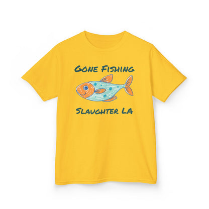 Kid's Gone Fishing Tee