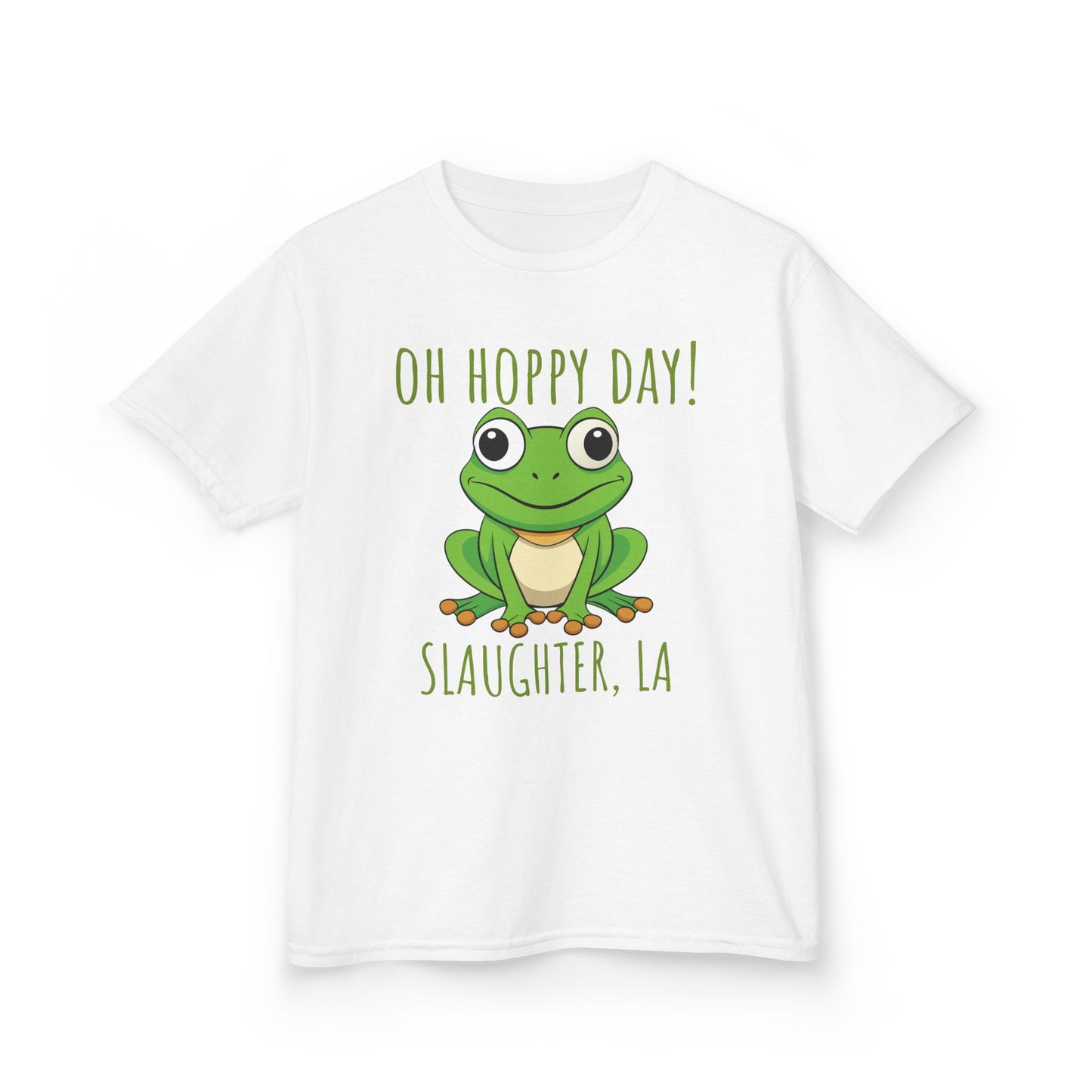 Kid's Frog "Oh Hoppy Day" Tee