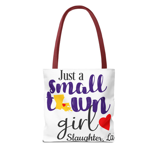 LA / Small Town Girl Canvas Tote