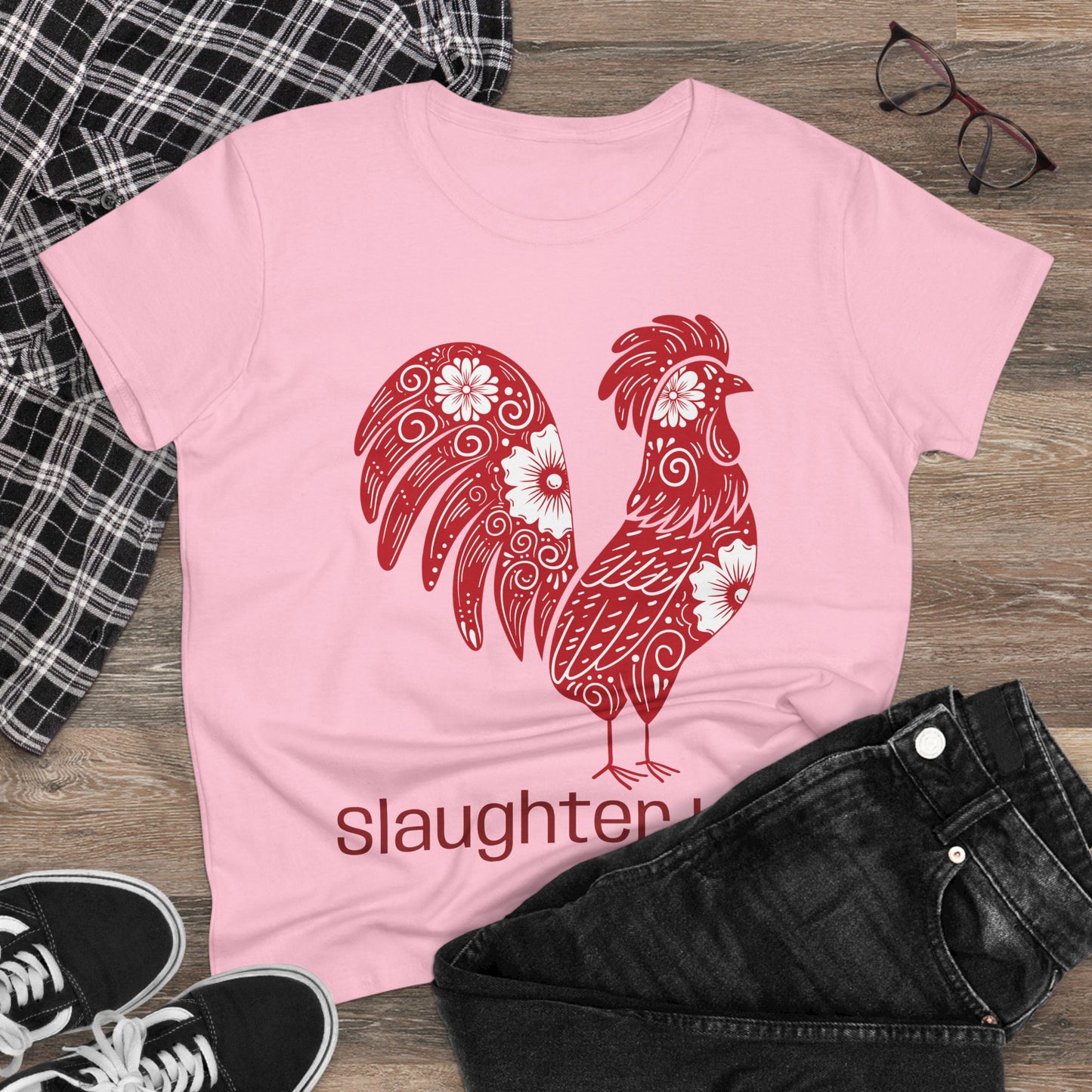 Women's Chicken Slaughter La Tee