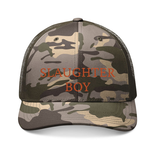 Embroidered "Slaughter Boy" Cap