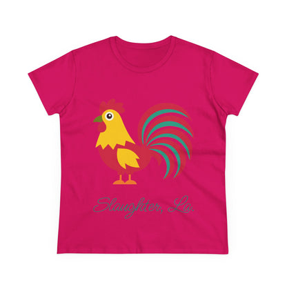 Women's Colorful Chicken Tee
