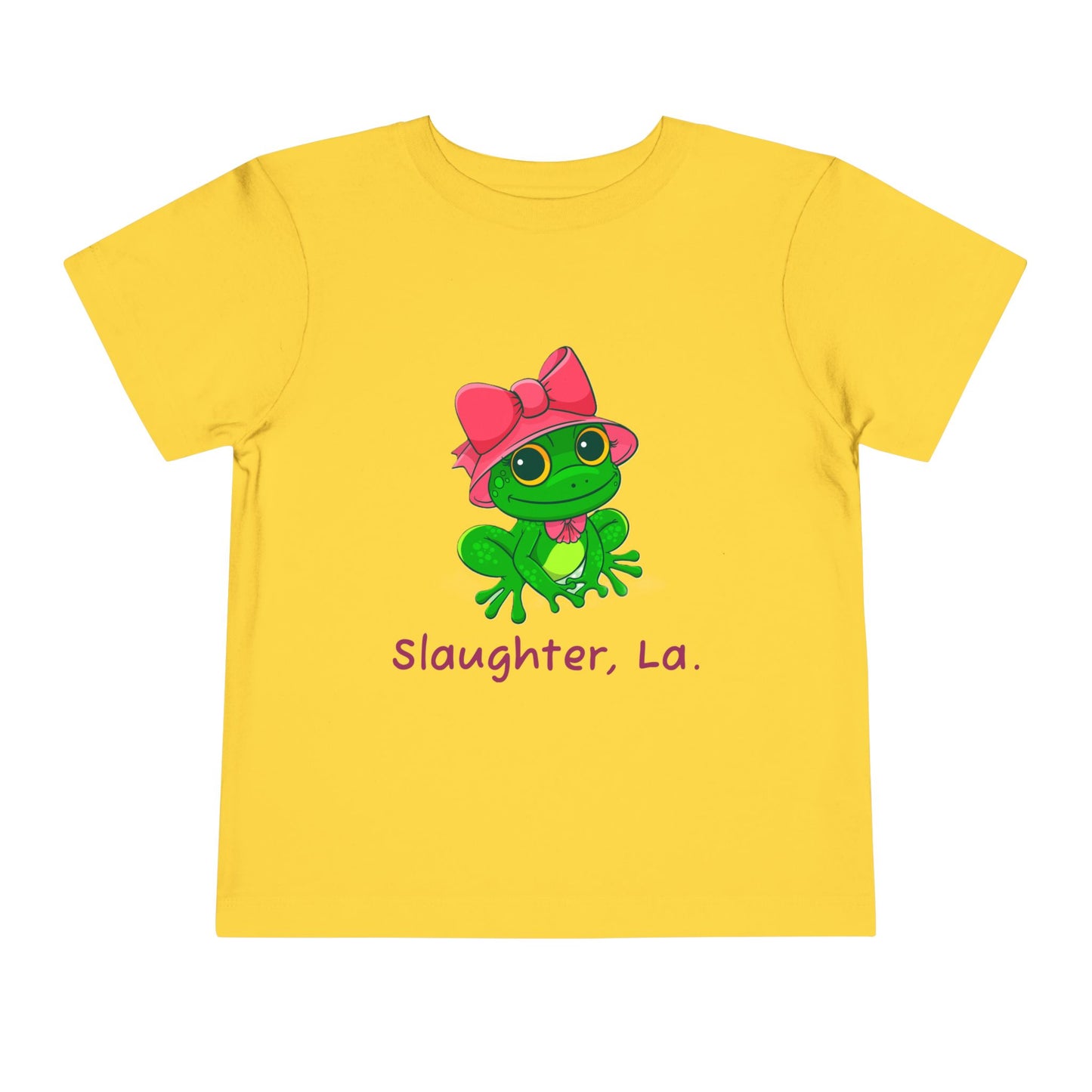 Toddler Girl's Frog Tee