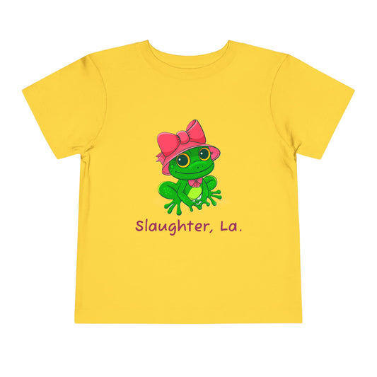 Toddler Girl's Frog Tee