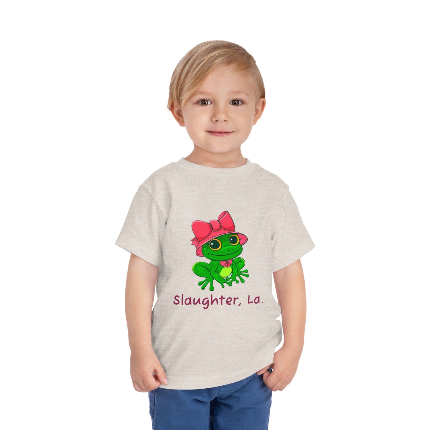 Toddler Girl's Frog Tee