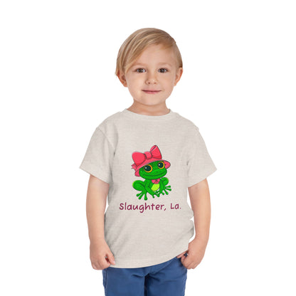 Toddler Girl's Frog Tee