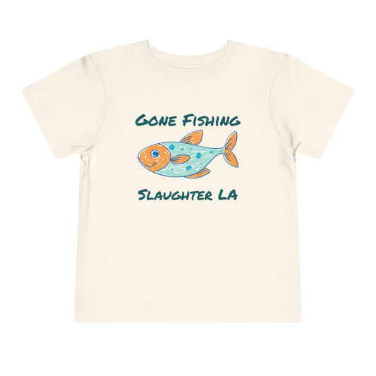 Toddler Gone Fishing Tee