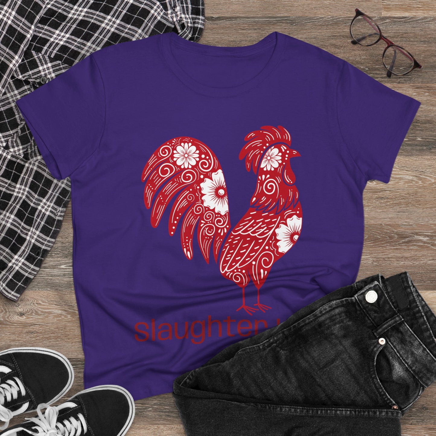 Women's Chicken Slaughter La Tee