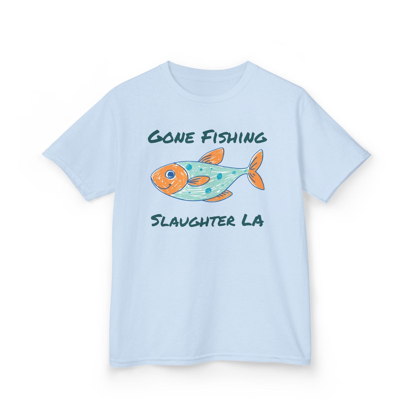 Kid's Gone Fishing Tee