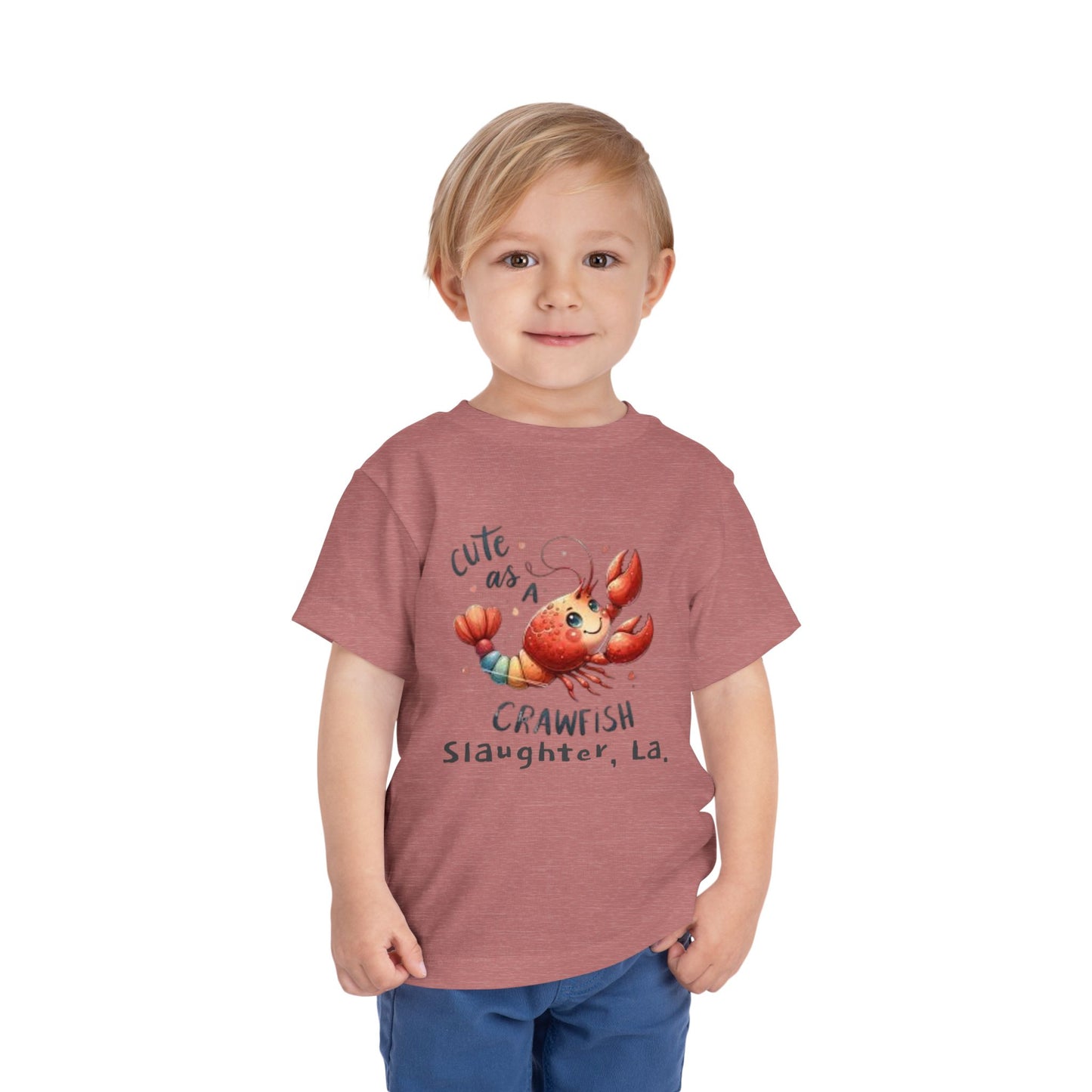 Toddler Cute As A Crawfish Tee