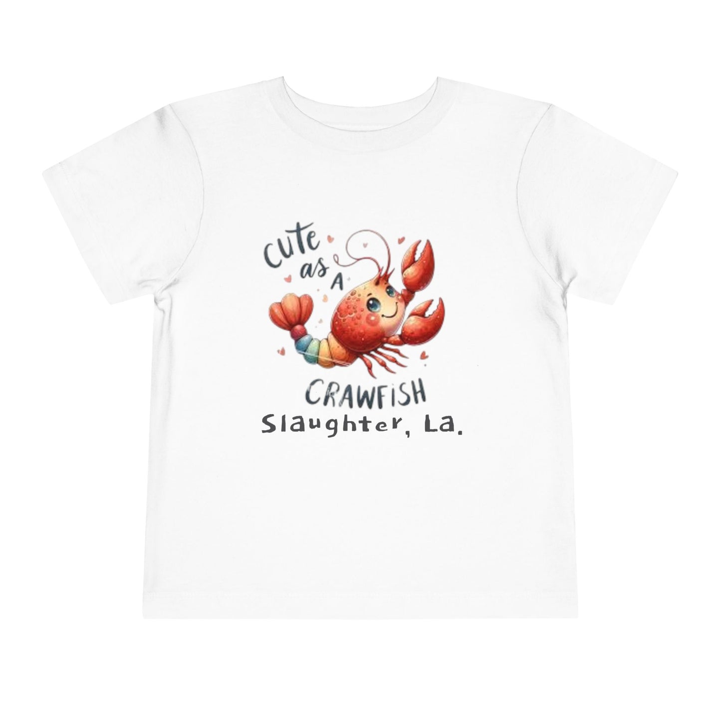 Toddler Cute As A Crawfish Tee
