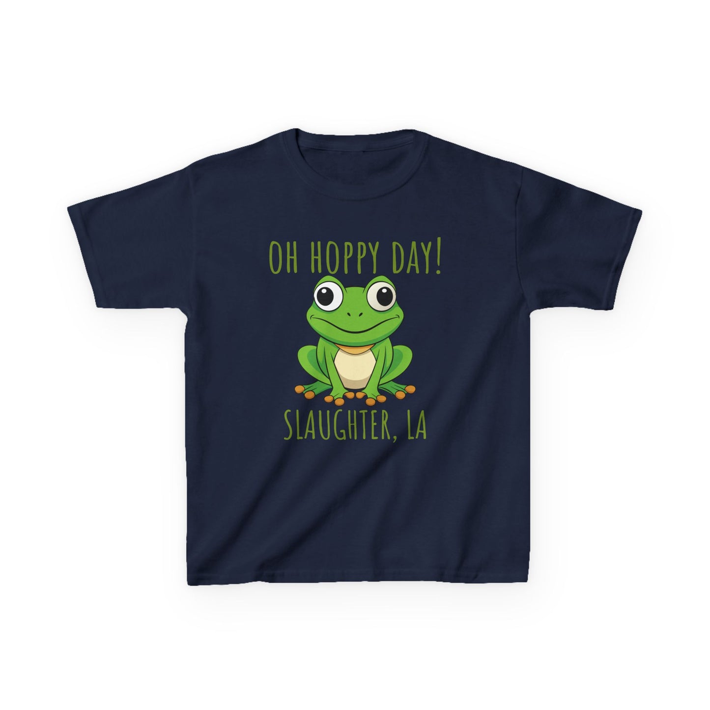 Kid's Frog "Oh Hoppy Day" Tee