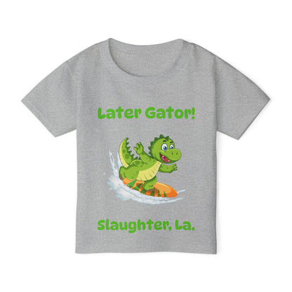 Toddler Later Gator Surfboard Tee