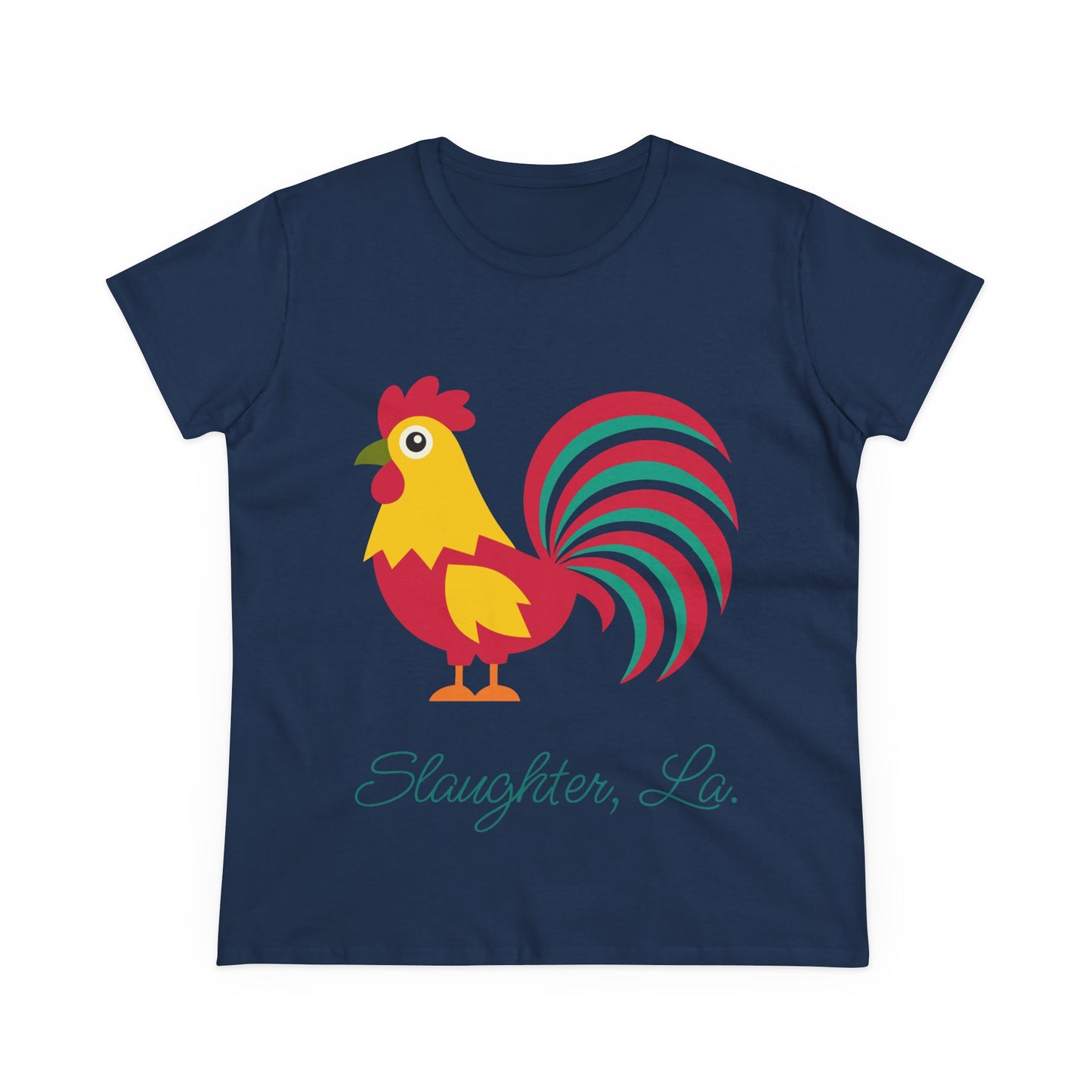 Women's Colorful Chicken Tee