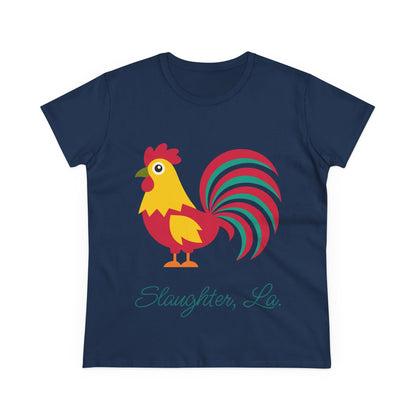 Women's Colorful Chicken Tee