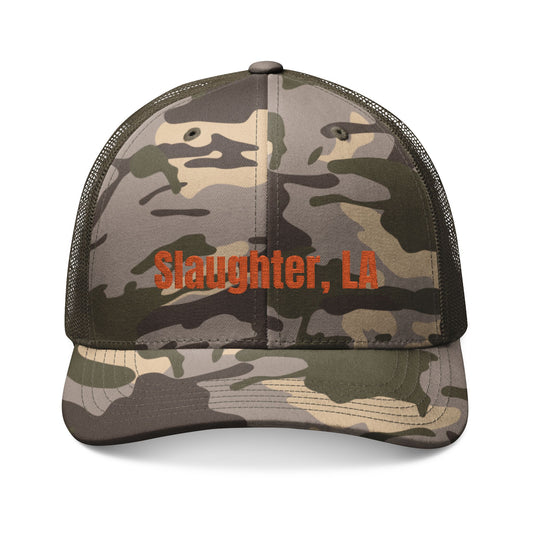 Camouflage Embroidered Cap