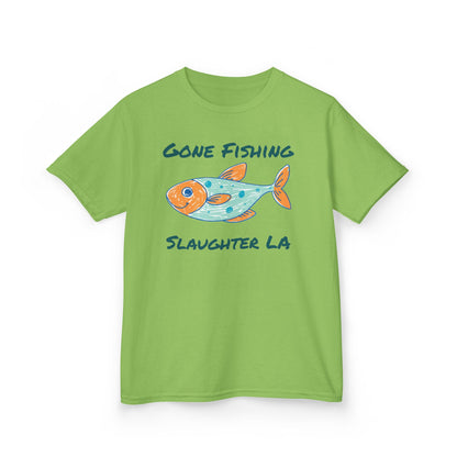 Kid's Gone Fishing Tee