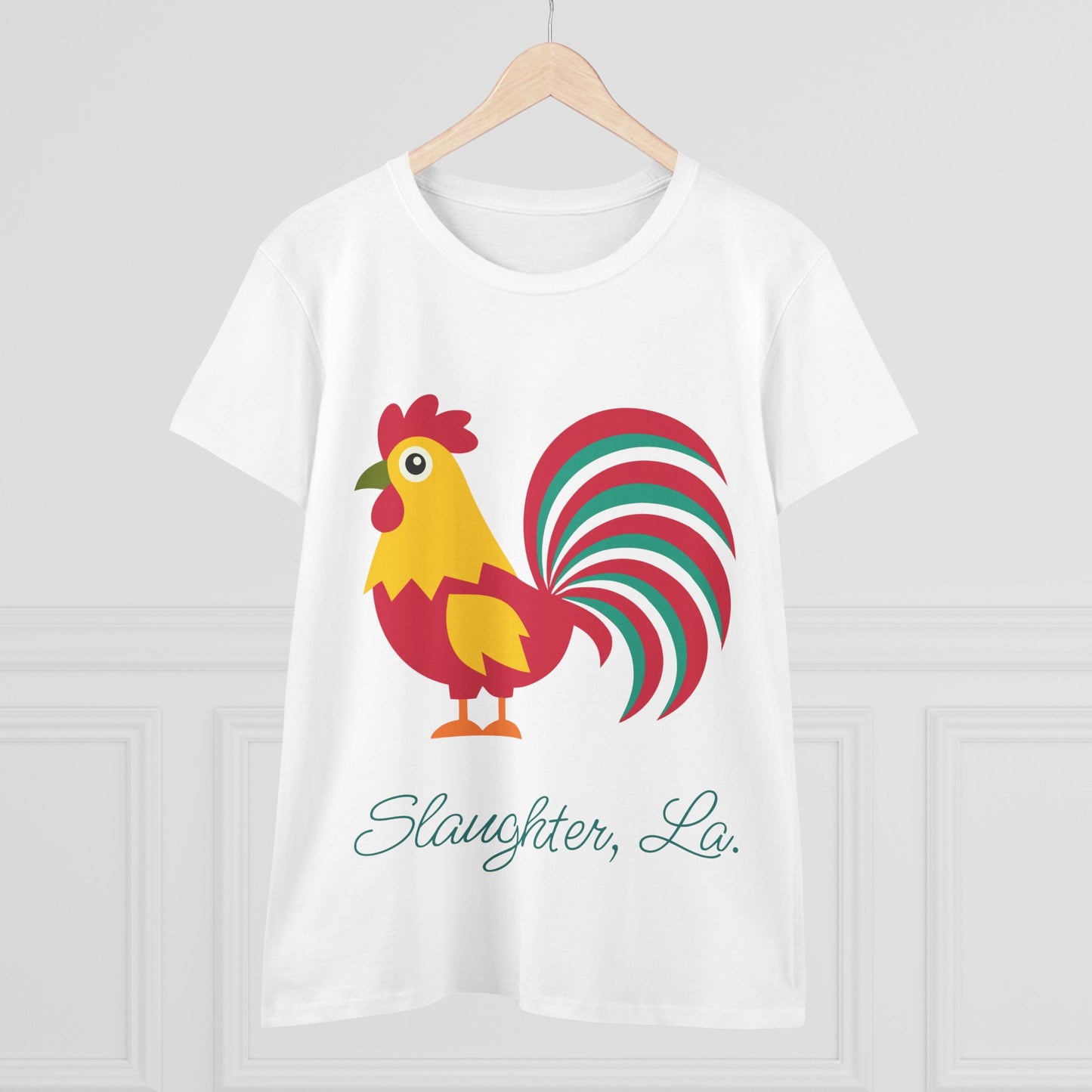 Women's Colorful Chicken Tee