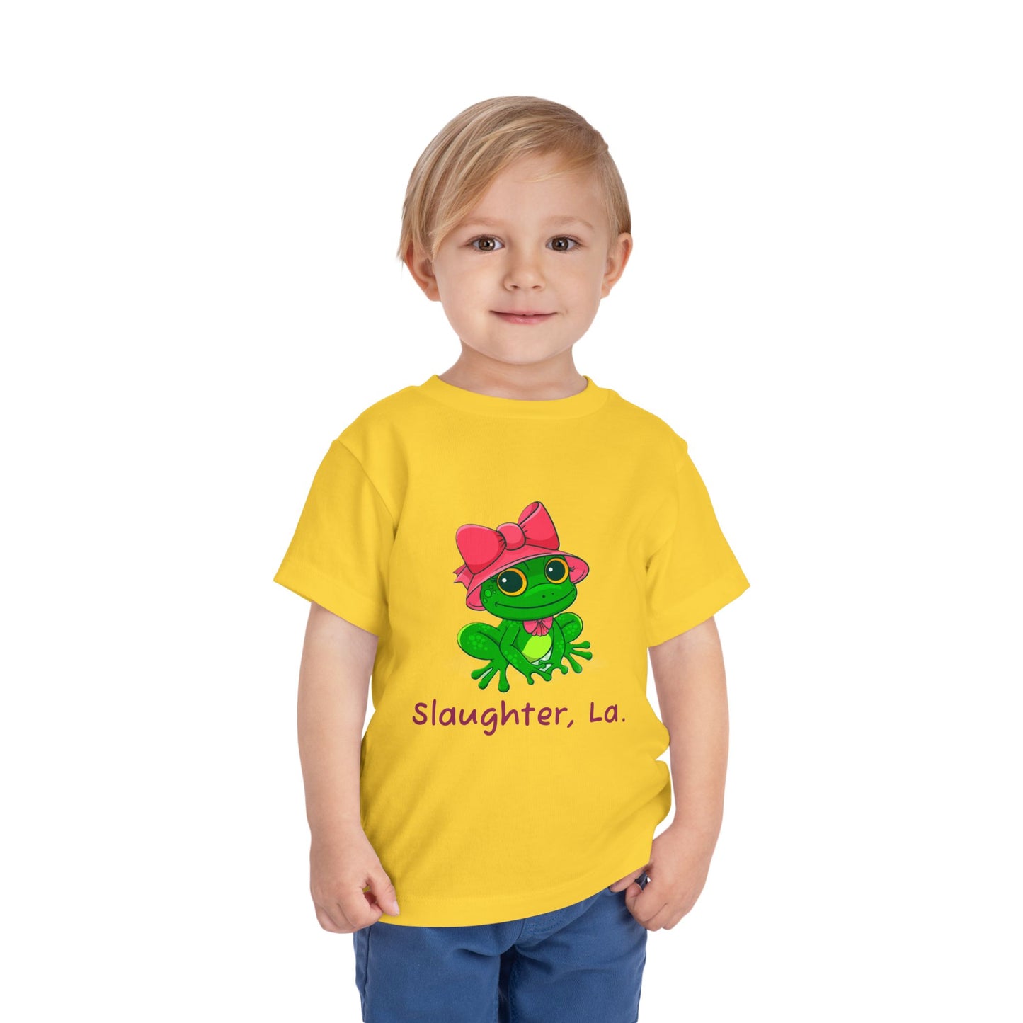 Toddler Girl's Frog Tee