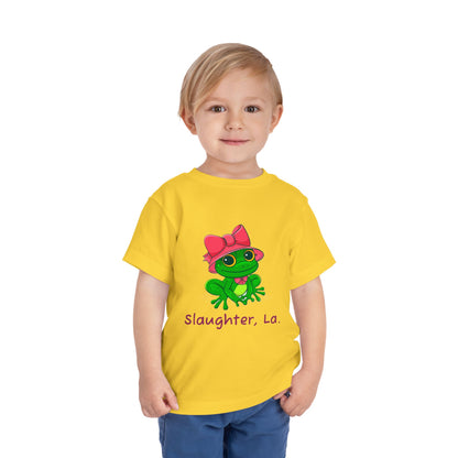 Toddler Girl's Frog Tee