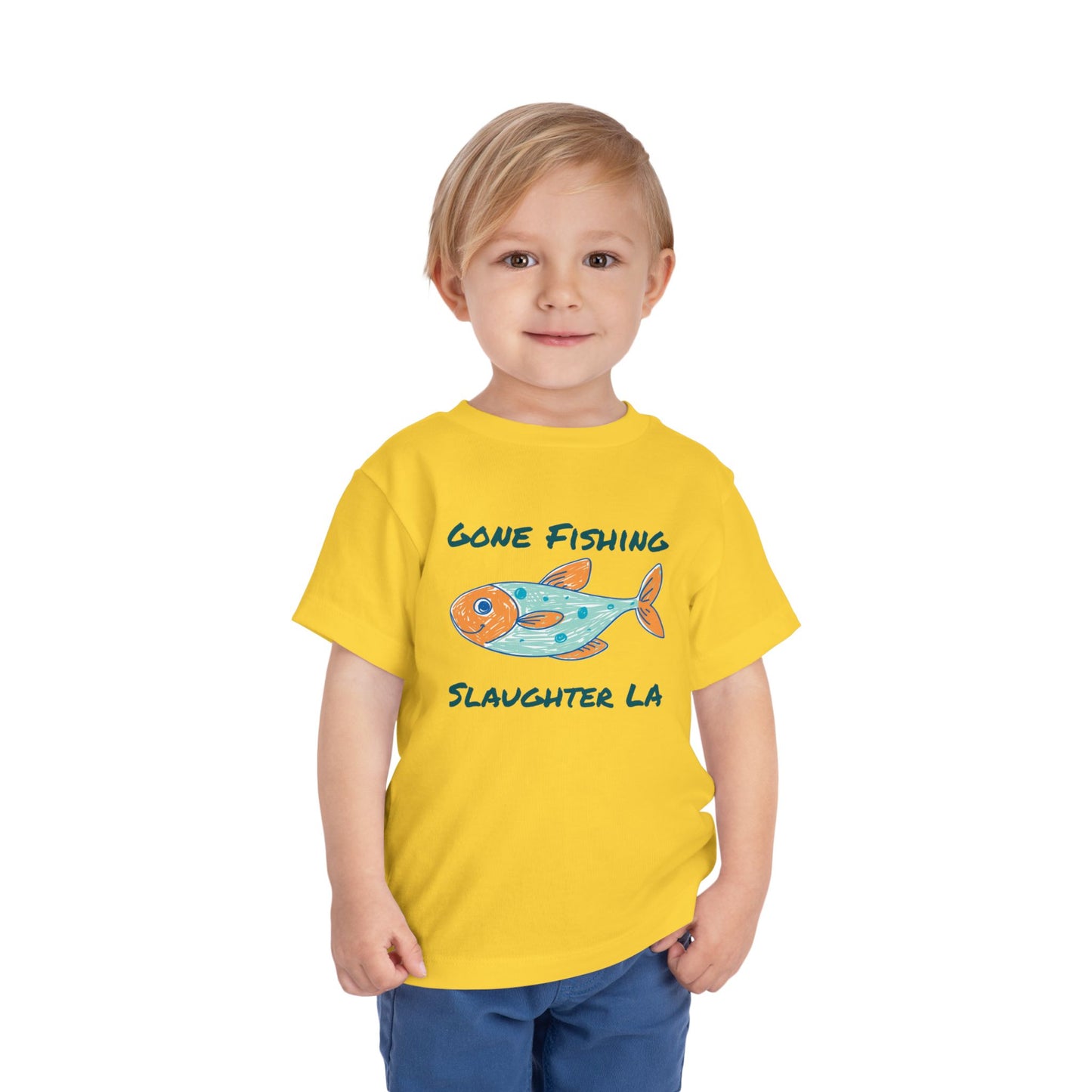 Toddler Gone Fishing Tee