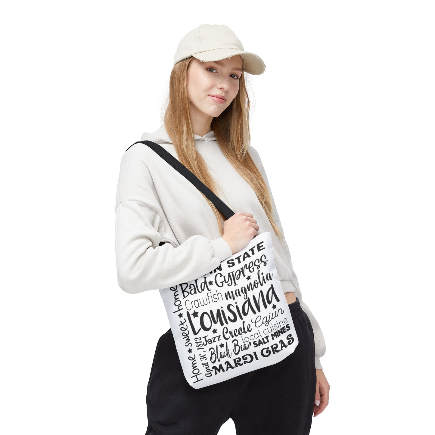 LA / Small Town Girl Canvas Tote