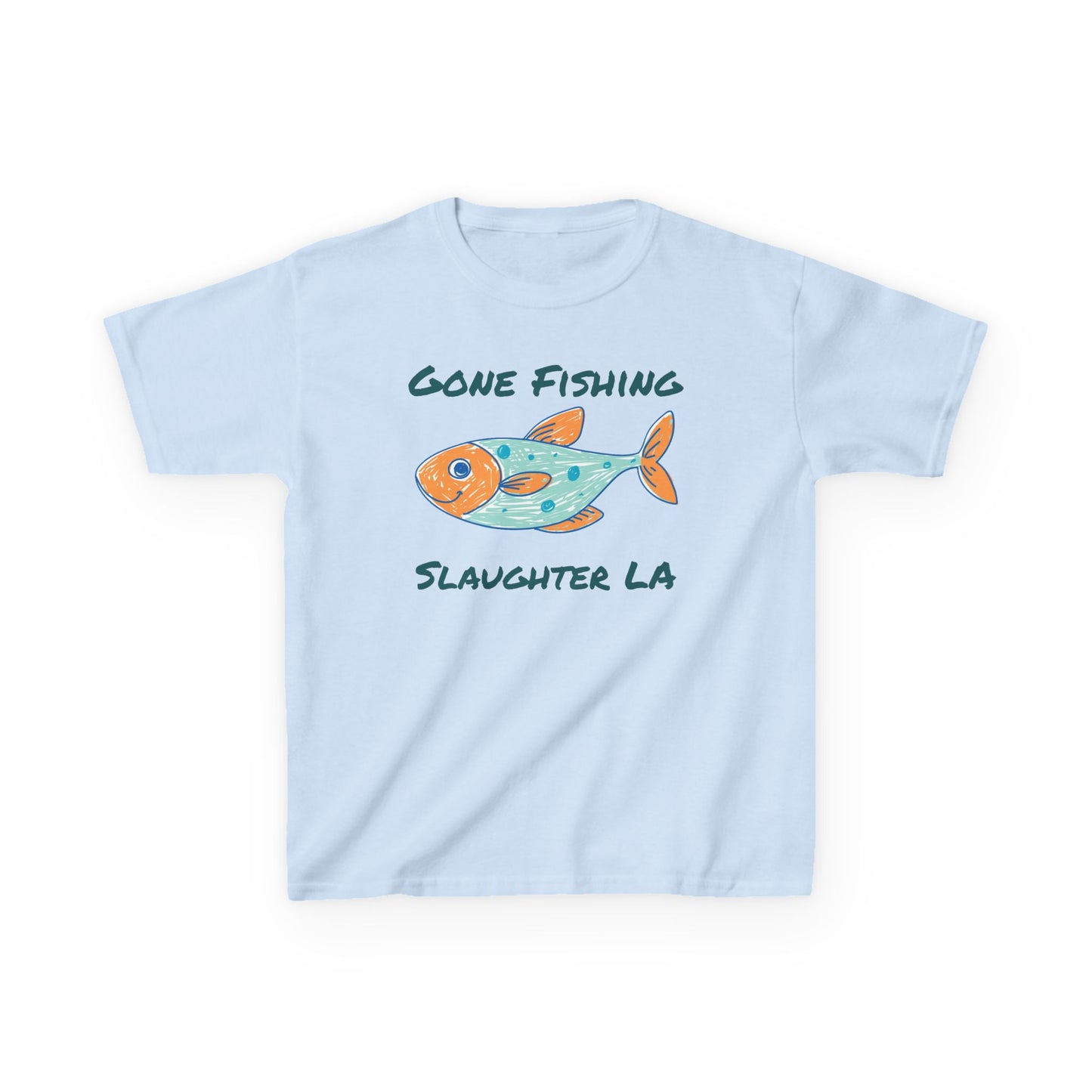 Kid's Gone Fishing Tee