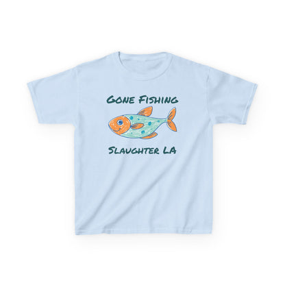 Kid's Gone Fishing Tee