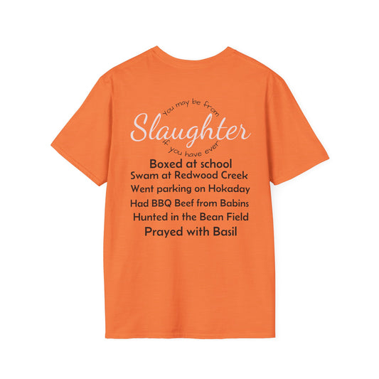 Unisex Casual T-Shirt with Fun Slaughter Theme
