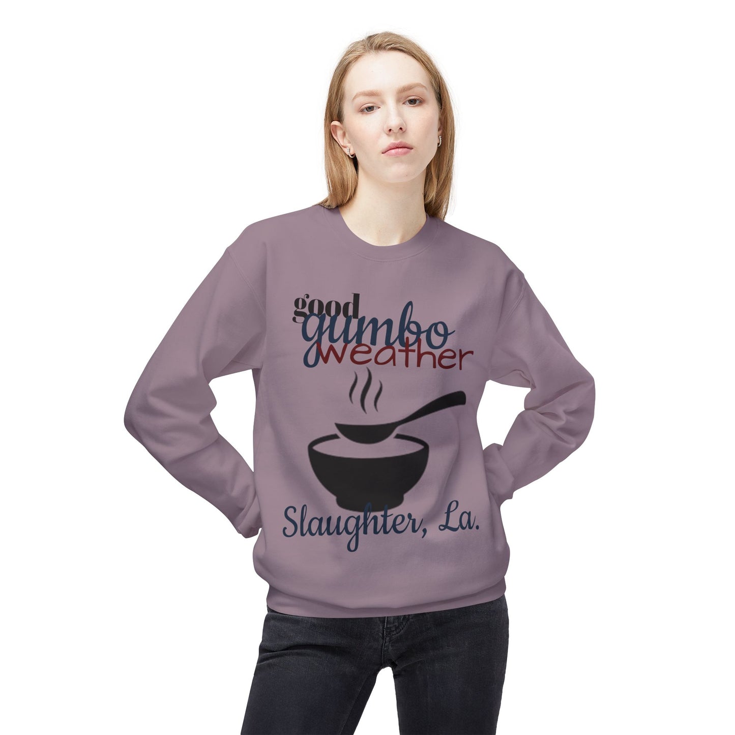 Women's "Good Gumbo Weather" Sweatshirt