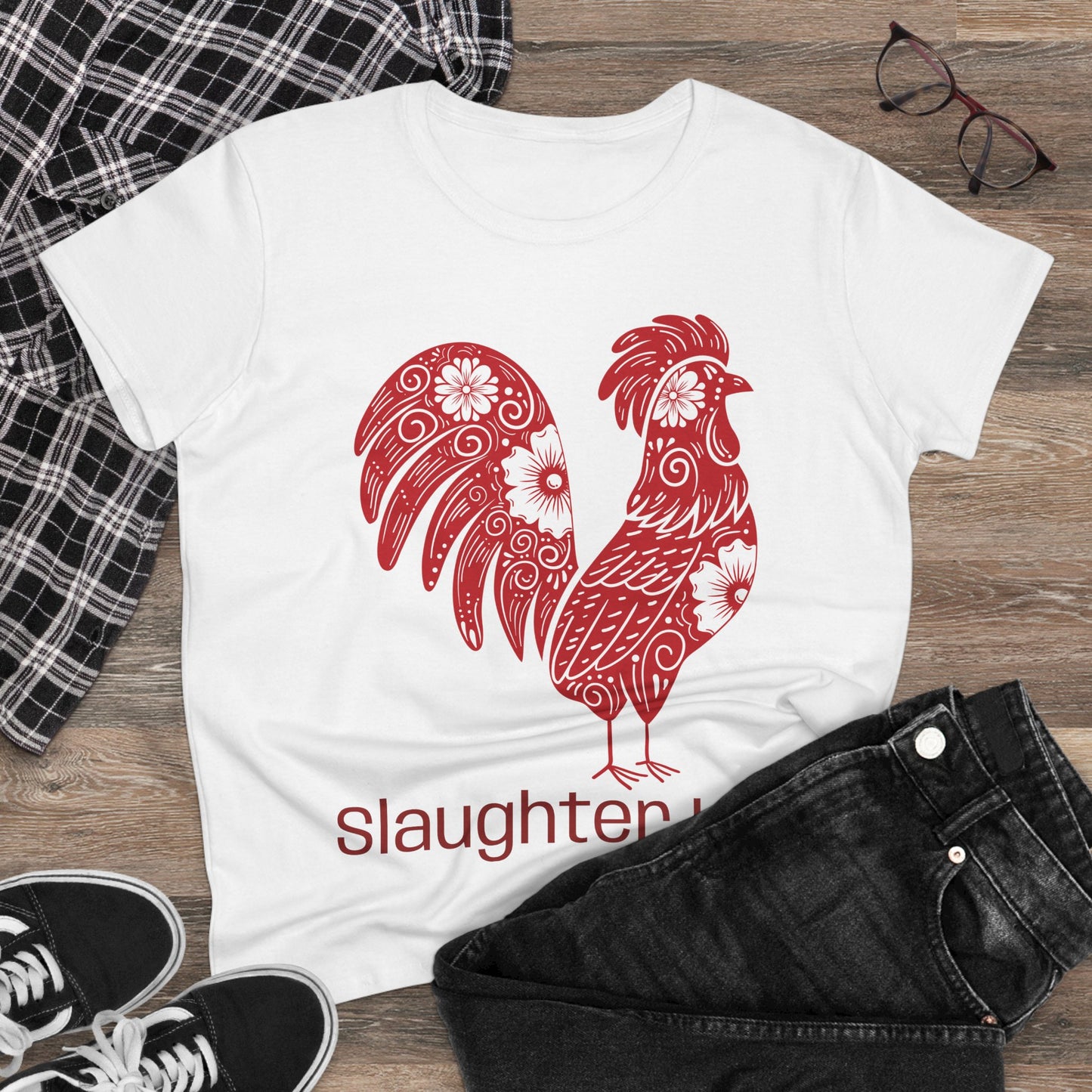 Women's Chicken Slaughter La Tee