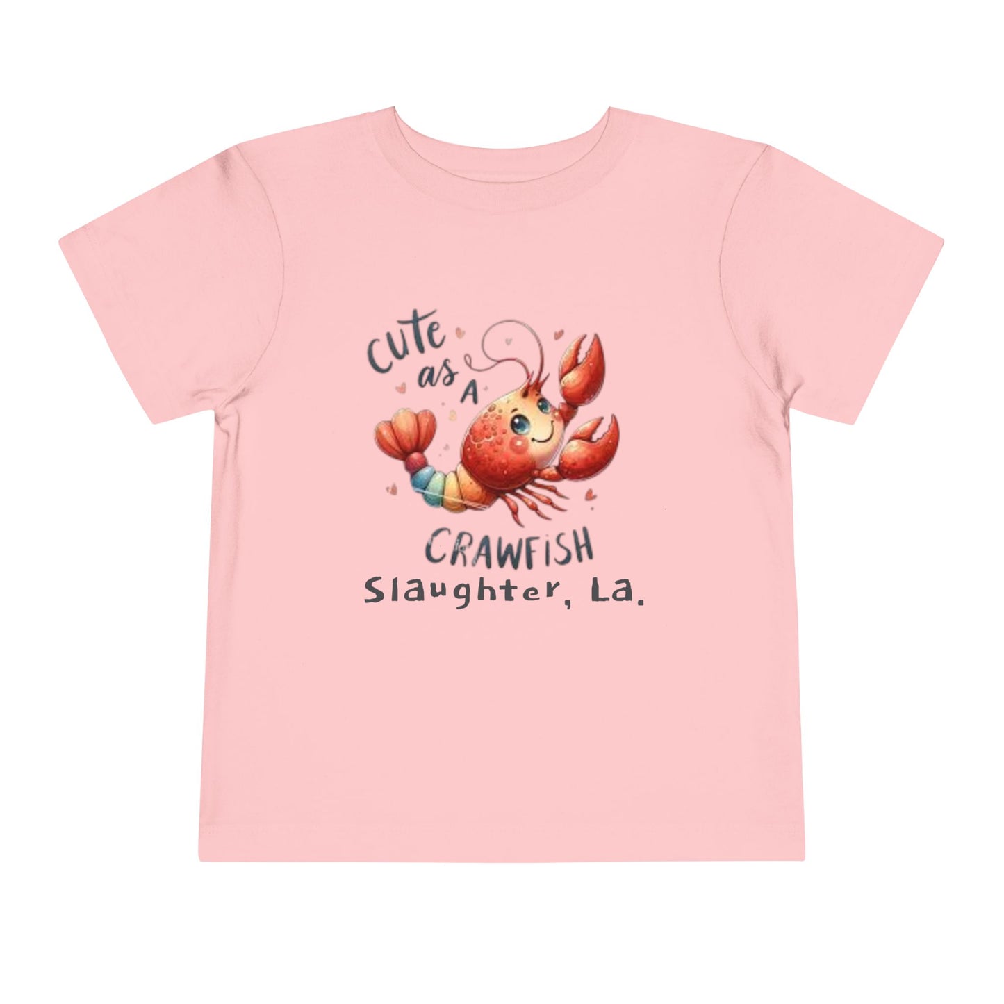 Toddler Cute As A Crawfish Tee