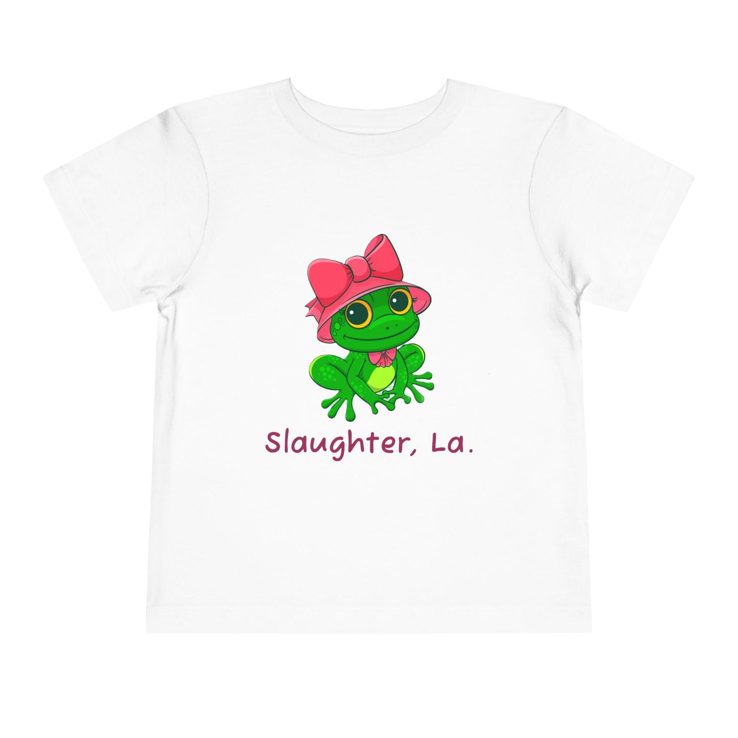 Toddler Girl's Frog Tee