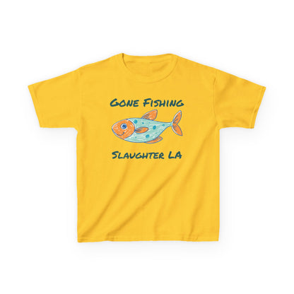 Kid's Gone Fishing Tee