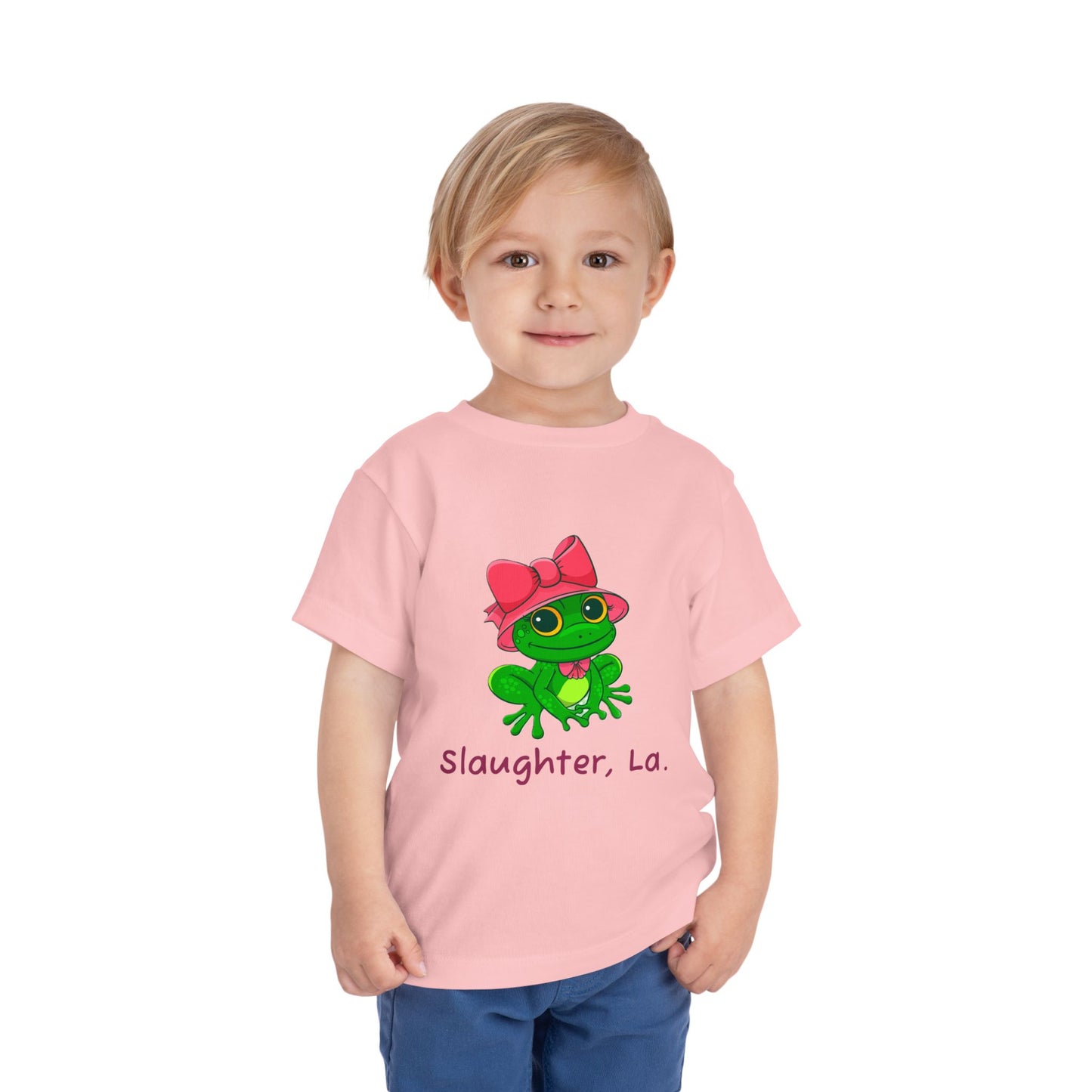 Toddler Girl's Frog Tee