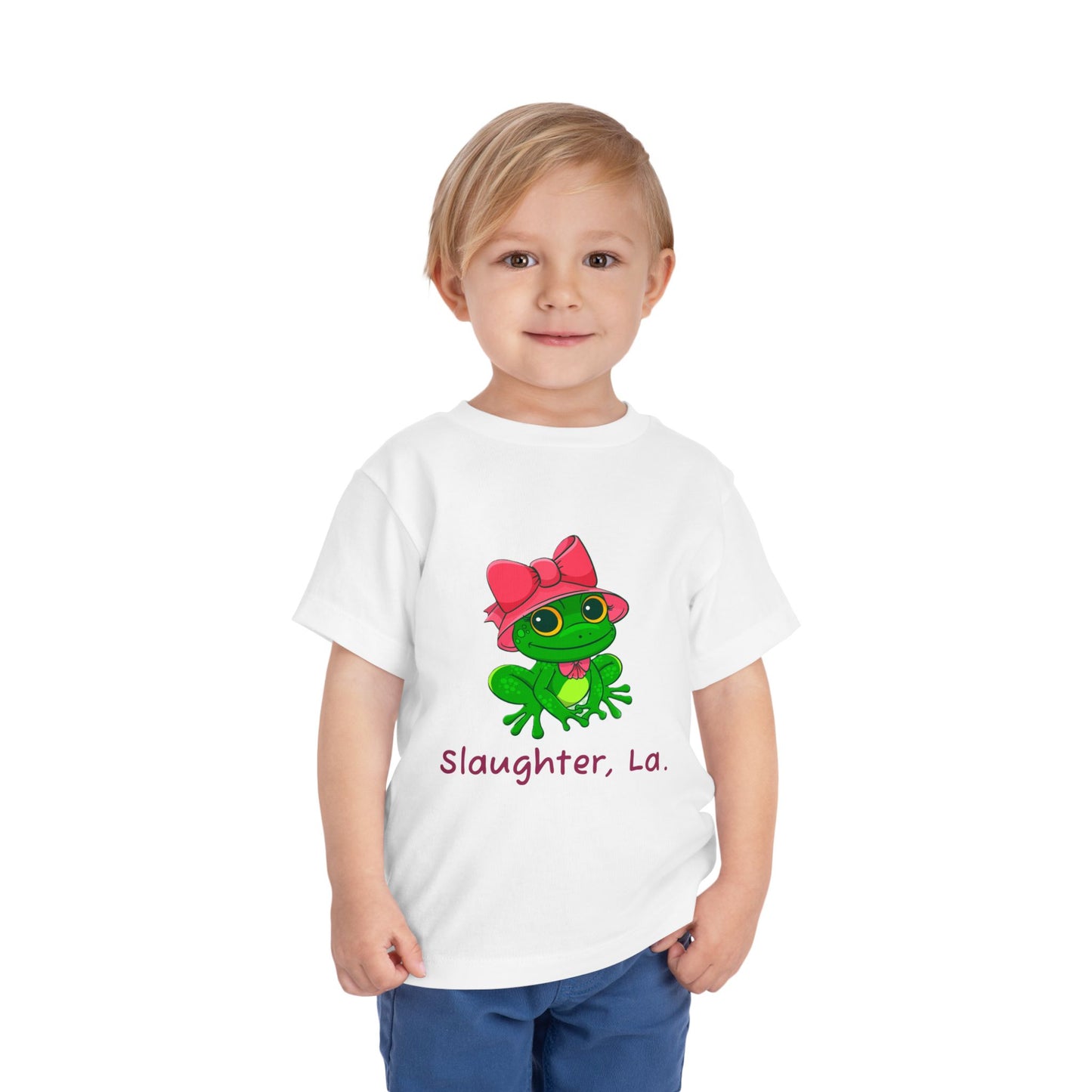 Toddler Girl's Frog Tee