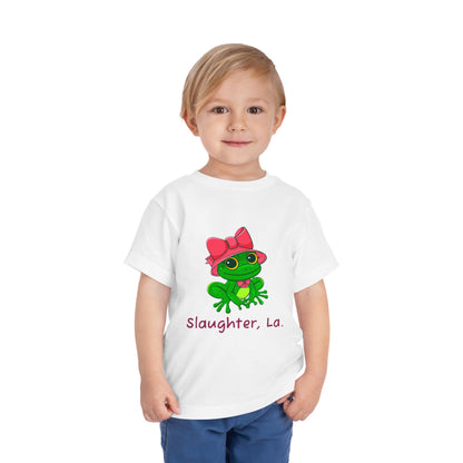 Toddler Girl's Frog Tee